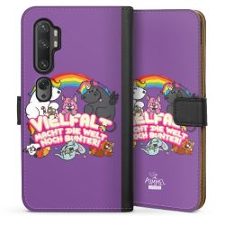 Sideflip mit langer Lasche schwarz