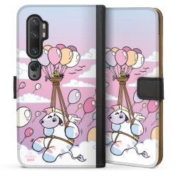 Sideflip mit langer Lasche schwarz