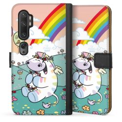 Sideflip mit langer Lasche schwarz