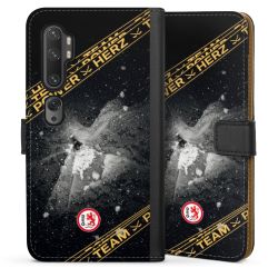 Sideflip mit langer Lasche schwarz