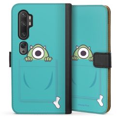 Sideflip mit langer Lasche schwarz