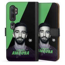 Sideflip mit langer Lasche schwarz