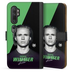 Sideflip mit langer Lasche schwarz