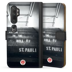 Sideflip mit langer Lasche schwarz