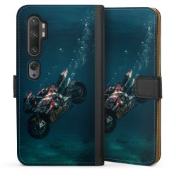 Sideflip mit langer Lasche schwarz