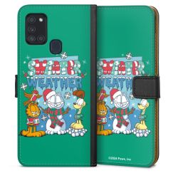 Sideflip Fodral med flap svart