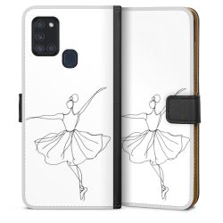 Sideflip Fodral med flap svart