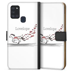 Sideflip Fodral med flap svart