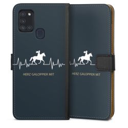 Sideflip Fodral med flap svart