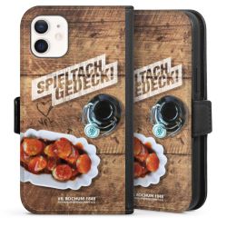 Sideflip mit Lasche schwarz