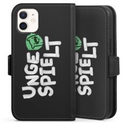 Sideflip mit Lasche schwarz