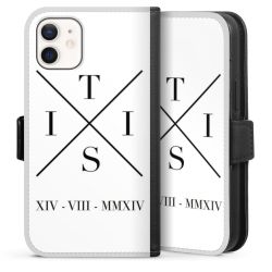 Sideflip mit Lasche schwarz