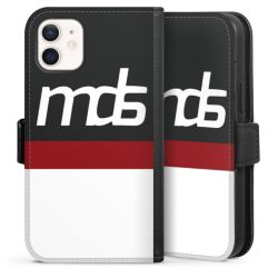 Sideflip mit Lasche schwarz