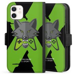 Sideflip mit Lasche schwarz