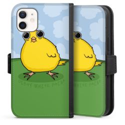 Sideflip mit Lasche schwarz