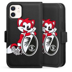 Sideflip mit Lasche schwarz