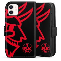 Sideflip mit Lasche schwarz