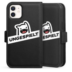 Sideflip mit Lasche schwarz