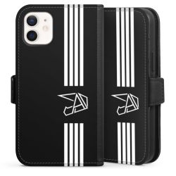 Sideflip mit Lasche schwarz