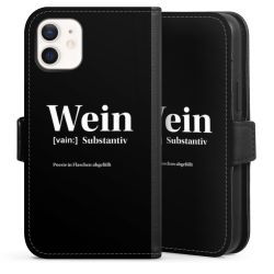 Sideflip mit Lasche schwarz