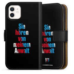 Sideflip mit Lasche schwarz