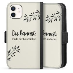 Sideflip mit Lasche schwarz