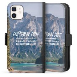 Sideflip mit Lasche schwarz