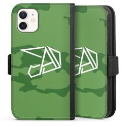 Sideflip mit Lasche schwarz