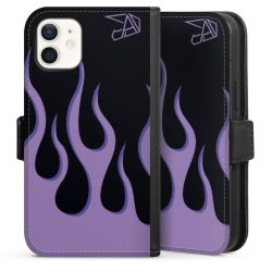 Sideflip mit Lasche schwarz