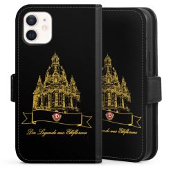 Sideflip mit Lasche schwarz