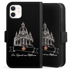 Sideflip mit Lasche schwarz