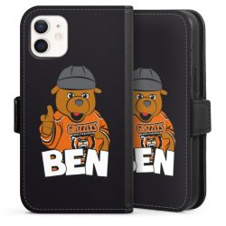 Sideflip mit Lasche schwarz