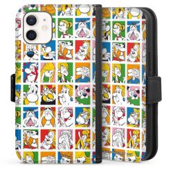 Sideflip mit Lasche schwarz