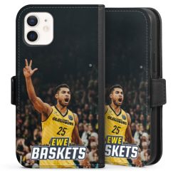 Sideflip mit Lasche schwarz