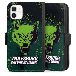 Sideflip mit Lasche schwarz