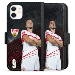 Sideflip mit Lasche schwarz