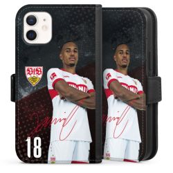 Sideflip mit Lasche schwarz