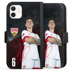 Sideflip mit Lasche schwarz