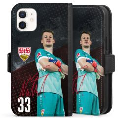 Sideflip mit Lasche schwarz