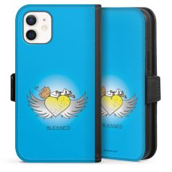 Sideflip mit Lasche schwarz