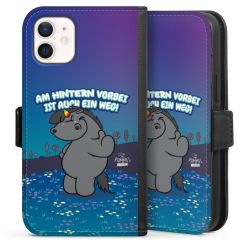 Sideflip mit Lasche schwarz