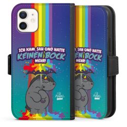 Sideflip mit Lasche schwarz