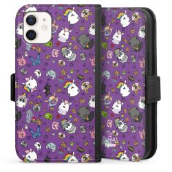 Sideflip mit Lasche schwarz