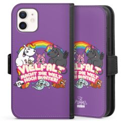 Sideflip mit Lasche schwarz