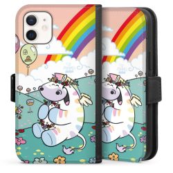 Sideflip mit Lasche schwarz