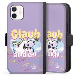 Sideflip mit Lasche schwarz