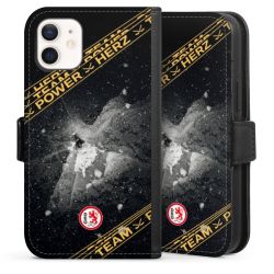 Sideflip mit Lasche schwarz