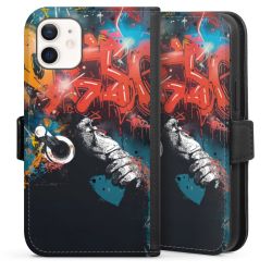 Sideflip with flap  black