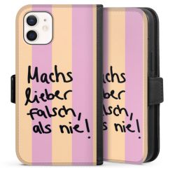 Sideflip mit Lasche schwarz