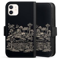 Sideflip mit Lasche schwarz